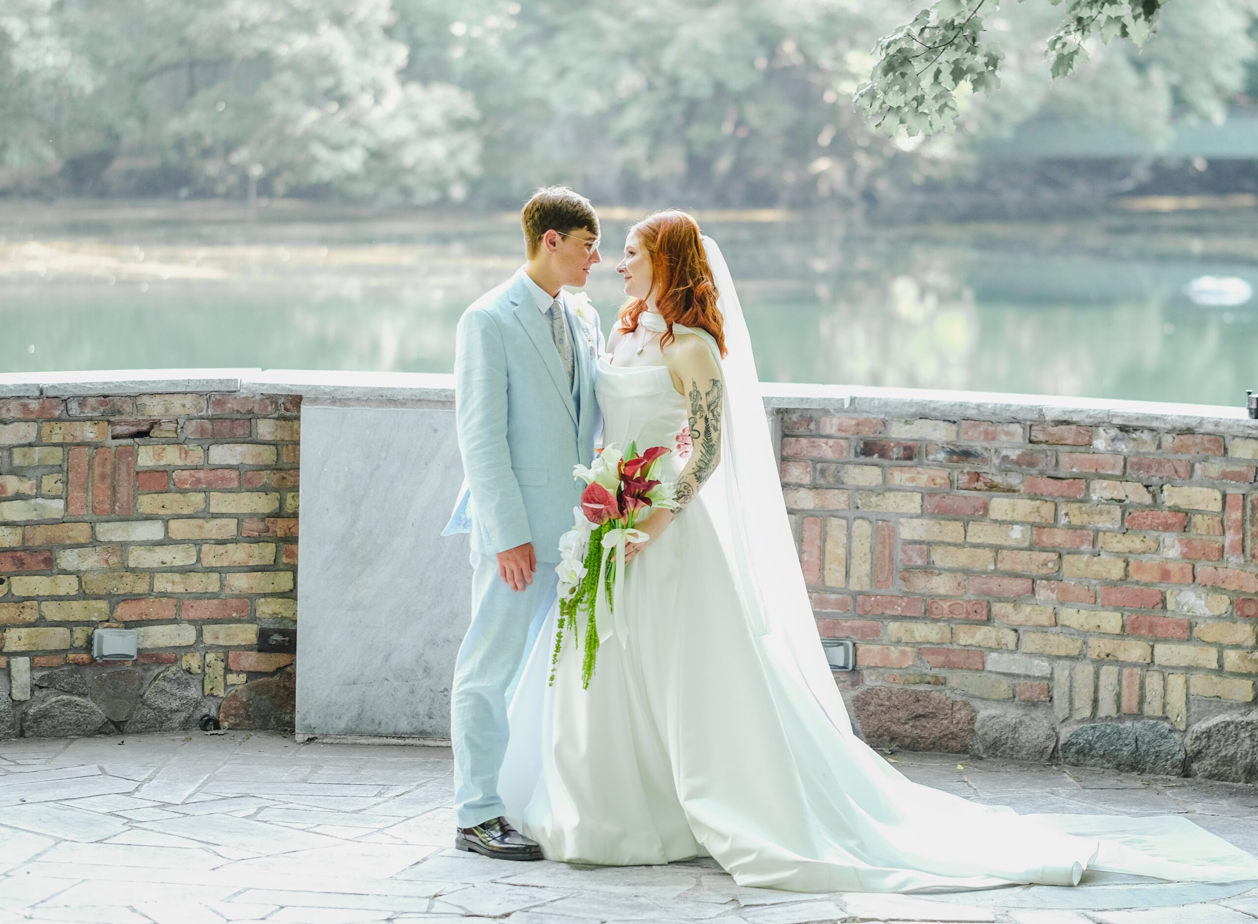 Wedding photography — genuine connection